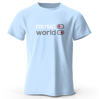 Music World Graphic T Shirt Oversized Cotton Unisex Tee