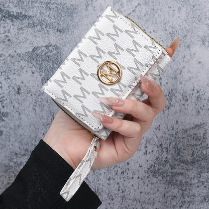 Women's Short PU Leather Wallet – Luxury Coin Purse