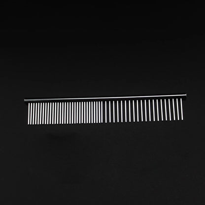 Stainless Steel Dog Grooming Comb – Long Thick Hair