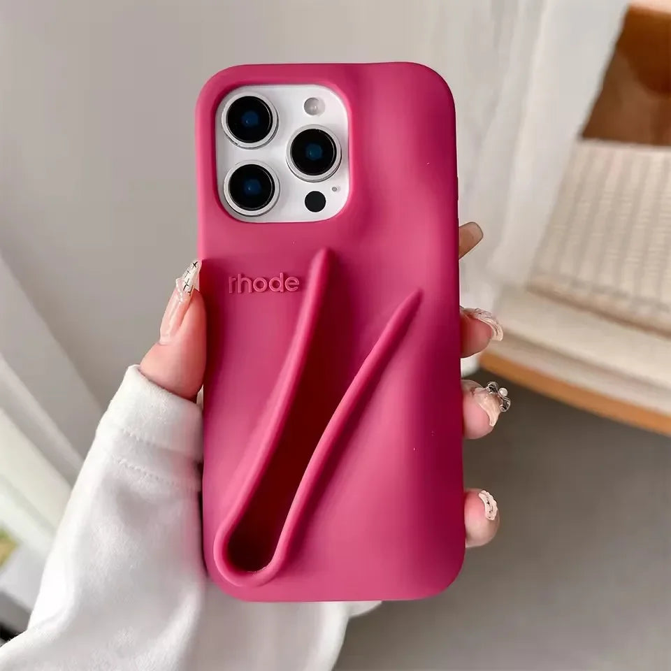Autumn Ribbon Toast Raspberry Espresso Vanilla Lip Gloss Case Iphone 17 16e 16 12 13 14 15 11 Pro