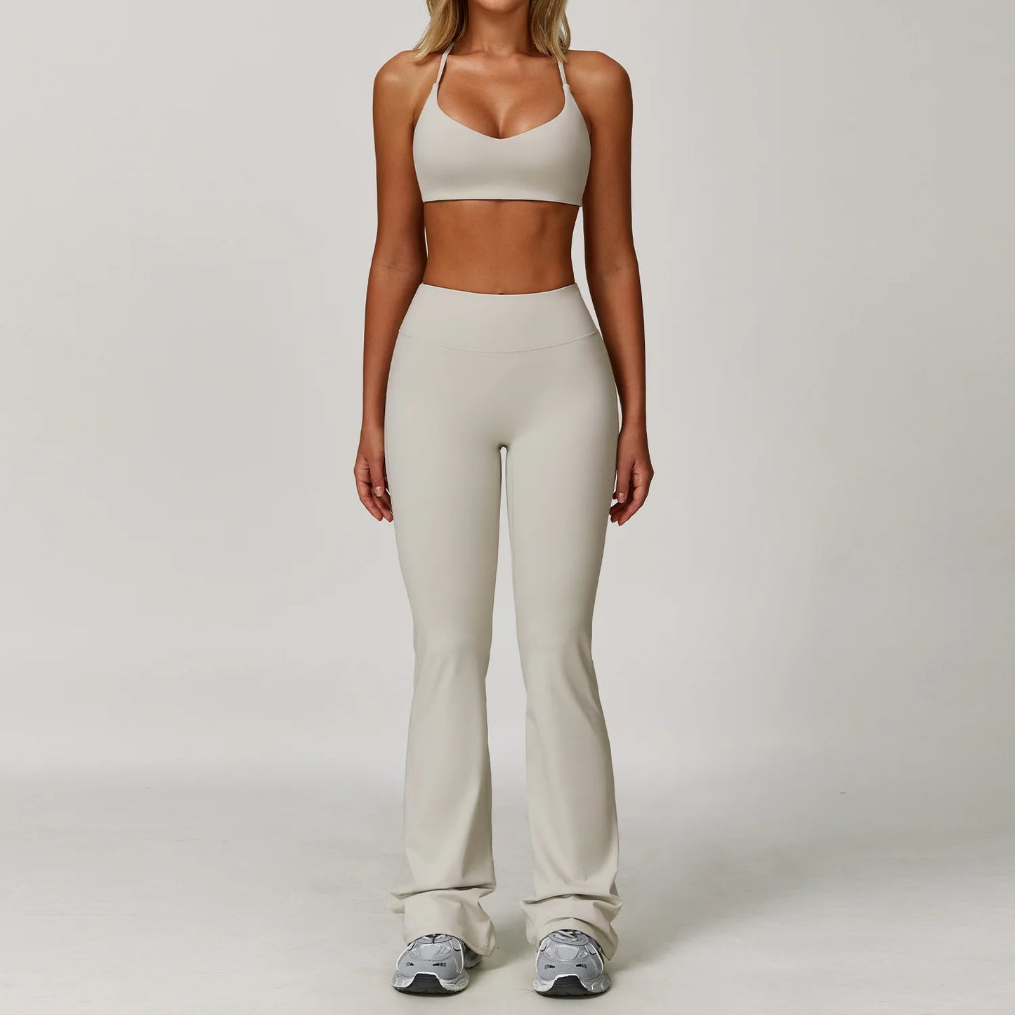 Women's Yoga Set – 2 & 3 Piece Sports Bra & Shorts Activewear