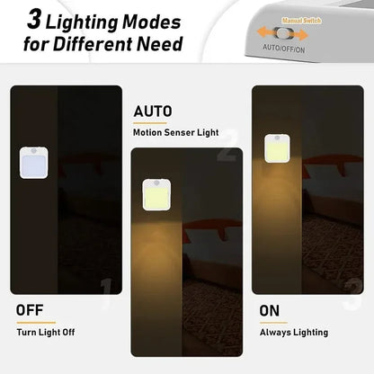 Night Light Motion Sensor Led Eu Us Plug Lamps Children S Night Light Wireless Lamp Bedside Table