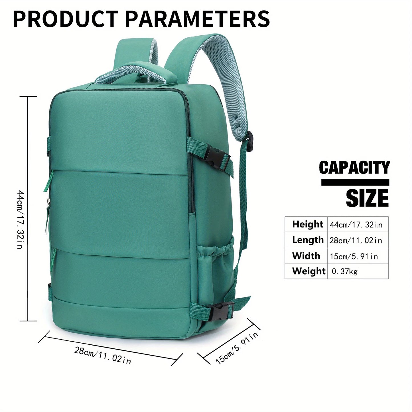 Hiking Backpack with Laptop Compartment – Men & Women