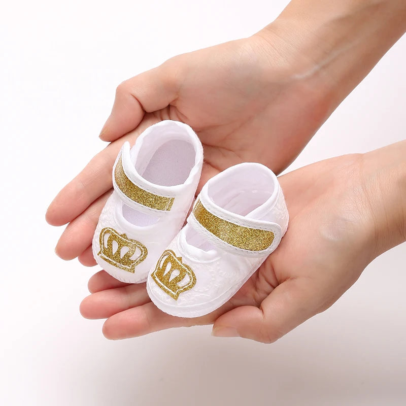 Baby Soft Sole Shoes – Newborn & Infant First Walker Crib Shoes