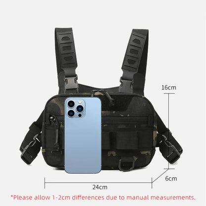 Tactical Chest Rig Bag – Outdoor Vest Pack for Hiking & Camping