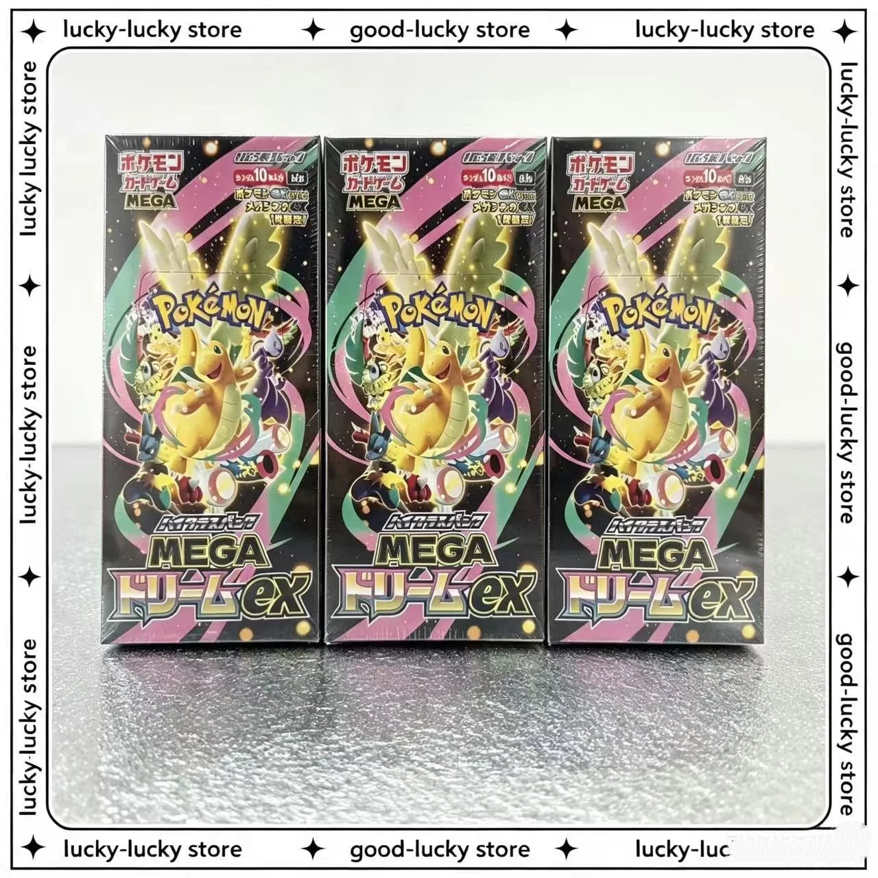 Pokemon MEGA Dream EX Japanese Booster Pack – PTCG Trading Cards