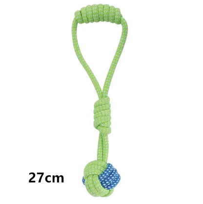 Dog Rope Chew Toy – Interactive Cotton Rope Toy for Dogs