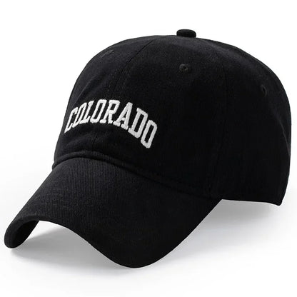 Colorado Embroidered Baseball Cap – Unisex Cotton Hat