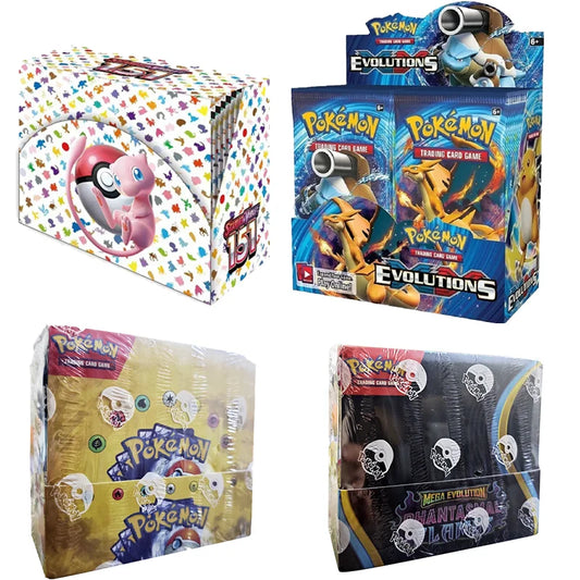 324 Pack Pokémon Sun and Moon XY Evolutions Trading Cards