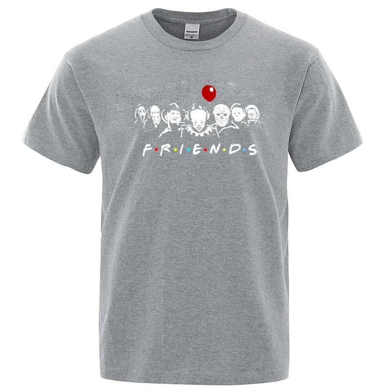 Funny Friends Graphic T Shirt 100% Cotton Casual Tee