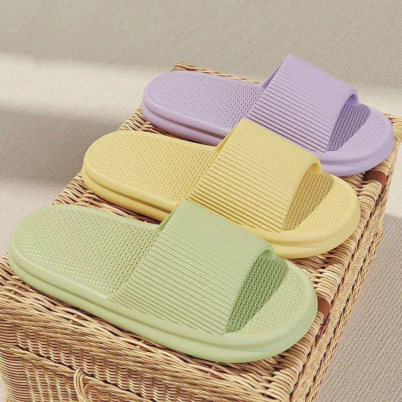 Cloud Slides Slippers – Soft Lightweight Indoor & Beach Sandals