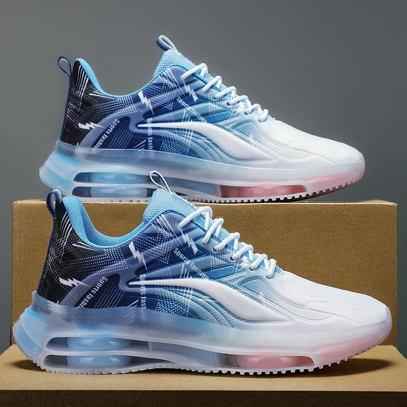 Men's Air Cushion Sneakers – Stylish Non-Slip Athletic Running Shoes