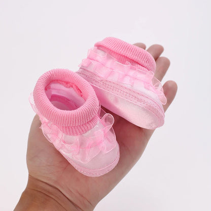 Baby Soft Sole Shoes – Newborn & Infant First Walker Crib Shoes