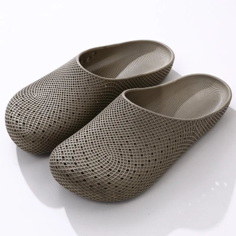 Breathable Mesh Clog Shoes for Men – Slip-On Work & Garden Clogs