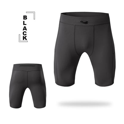 Men's Compression Shorts – Quick-Dry Bodybuilding Tights