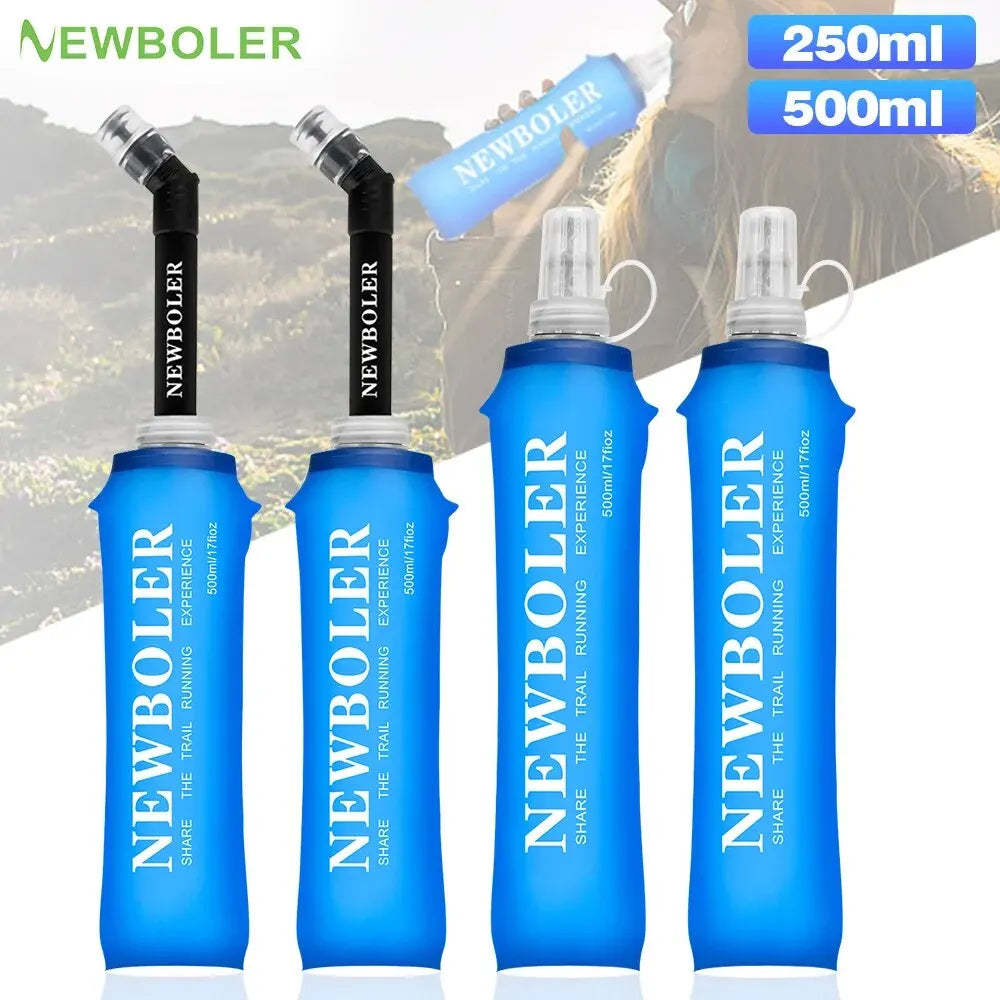 Collapsible Soft Flask Water Bottle for Running – 250ml / 500ml