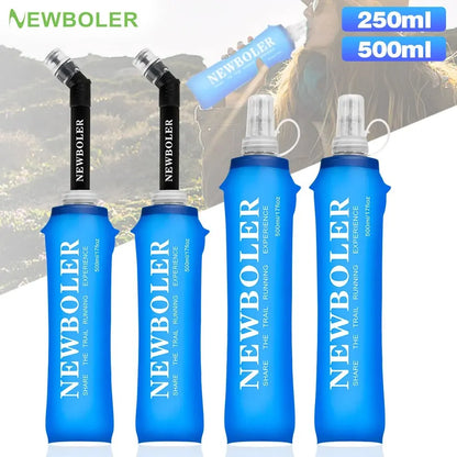 Collapsible Soft Flask Water Bottle for Running – 250ml / 500ml