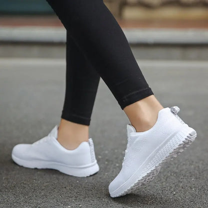 Women's Breathable Mesh Sneakers – Lightweight Walking Shoes