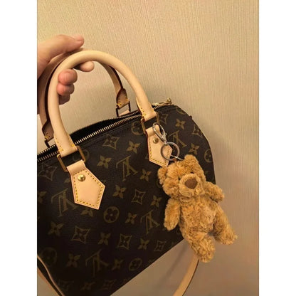 Kawaii Plush Keychain Bag Charm – Cute Food & Animal Mini Plush Toy
