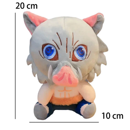 Demon Slayer Plush Dolls – 20cm Kimetsu No Yaiba Stuffed Figures
