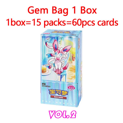 Pokemon TCG Gem Pack Card Box – Chinese Trading Cards (Vol. 1–5)