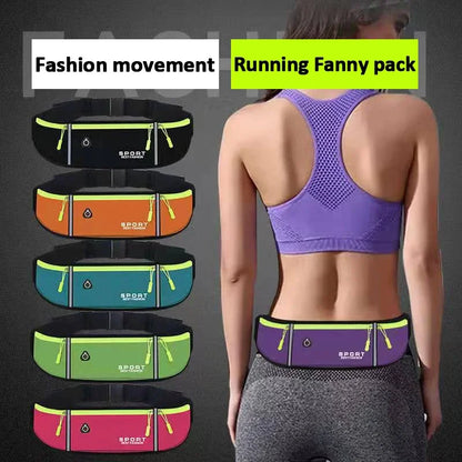 Running Waist Bag – Waterproof Sport Fanny Pack for Phone & Water Bottle