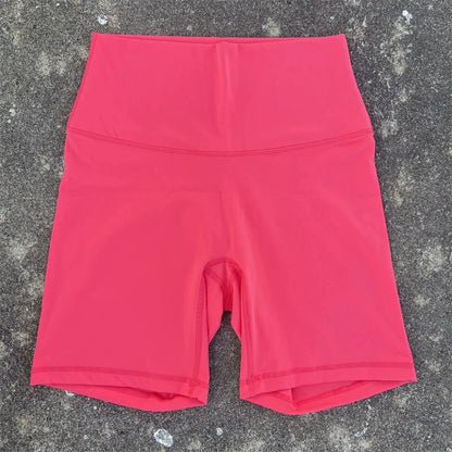 Women's High-Waist Biker Shorts – Squat-Proof Yoga & Gym Shorts