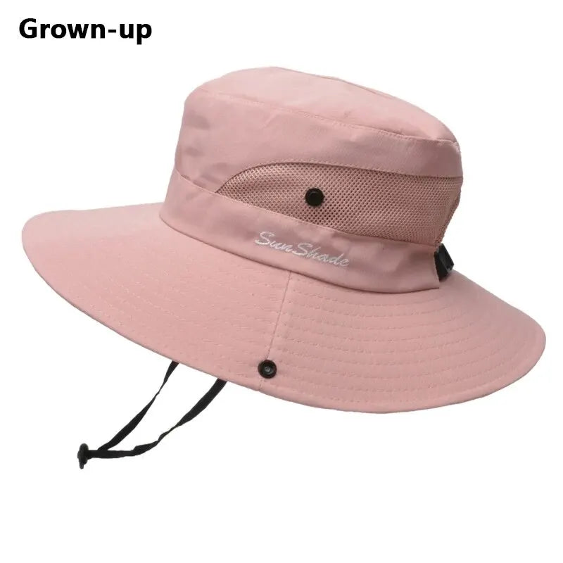 Wide Brim Sun Hat – Foldable Outdoor UV Protection Hat