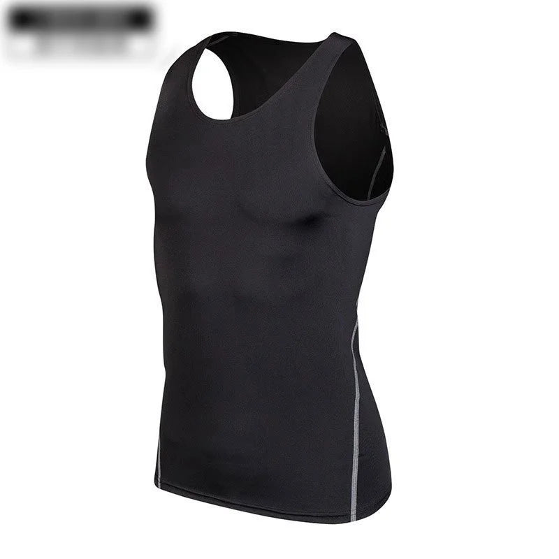 Men's Compression Tank Top – Quick-Dry Sleeveless Gym Vest