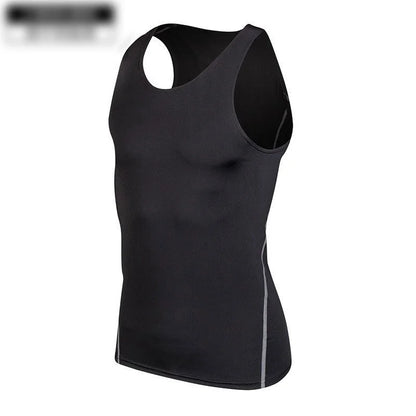 Men's Compression Tank Top – Quick-Dry Sleeveless Gym Vest