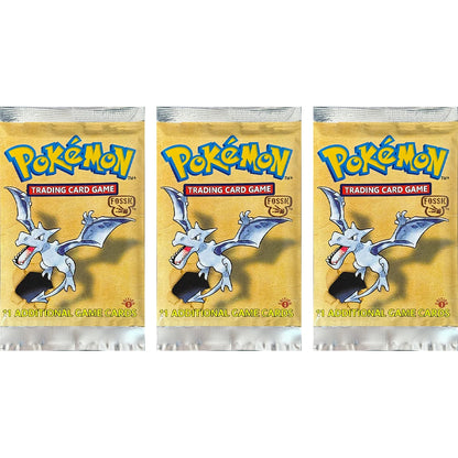 Pokemon TCG Vintage Booster Packs – Base Set, Jungle & Fossil