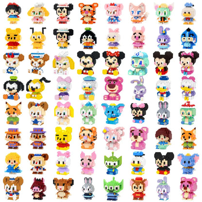 Disney Cartoon Mini Building Blocks – Linabell, Lotso, Winnie, Stellalou & Friends