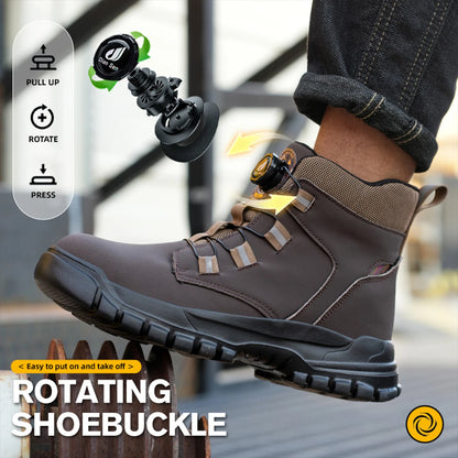 Steel Toe Safety Boots Men – Waterproof Chelsea Work Boots