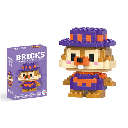 Disney Mini Building Blocks - Cute Character Micro Brick Figure Toy