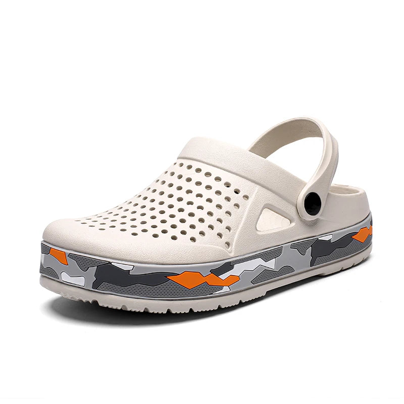 Men's Clog Sandals – Lightweight Breathable Hole Shoes