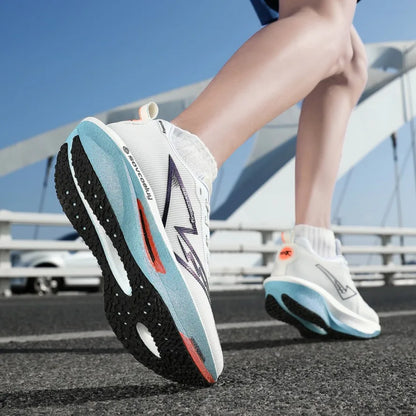Carbon Plate Running Shoes – Lightweight Unisex Marathon Sneakers