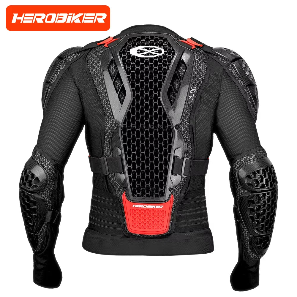 Motorcycle Full Body Armor Jacket – Motocross Protection Gear