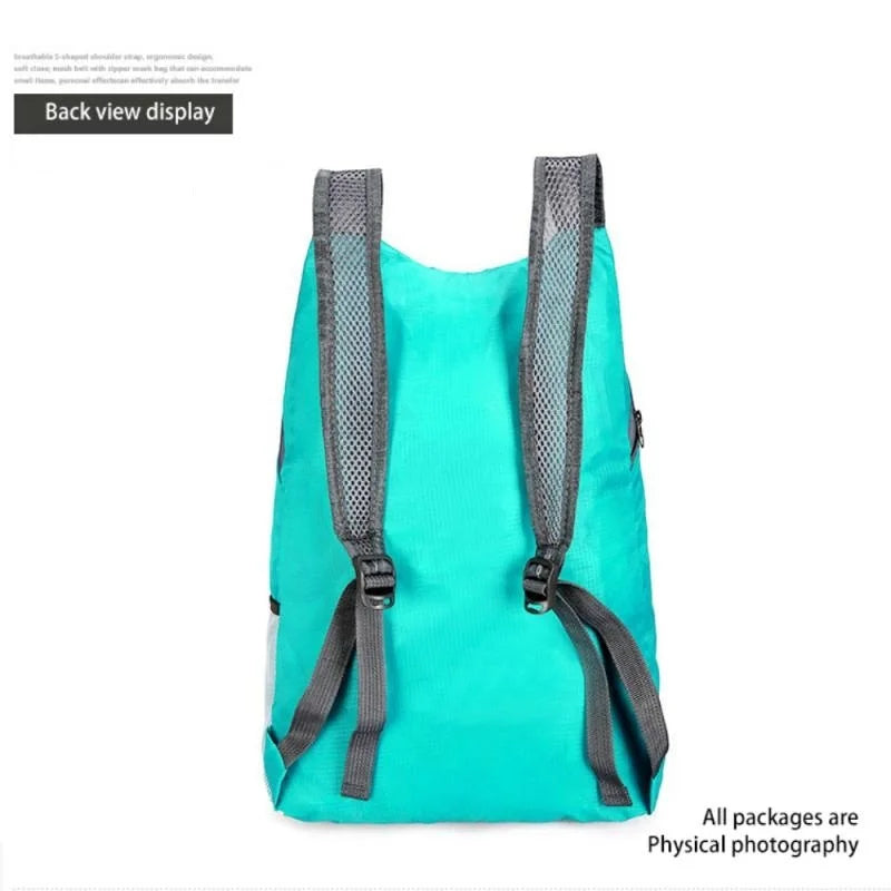 Foldable Waterproof Backpack – Lightweight Packable Hiking Daypack
