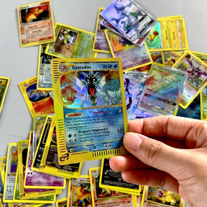 Pokemon 54pcs Mega Cards Box English Shining Energy Battle Toys Trading Card Game Kids Boys Gift