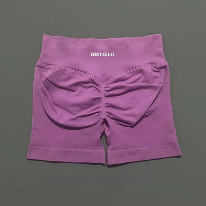 Women's Seamless High-Waist Workout Shorts – Yoga & Gym