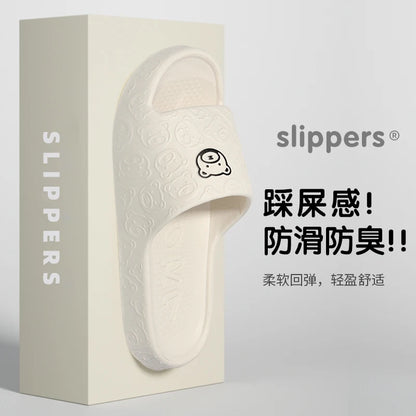 Non-Slip Slippers Female Outer Wear Bathroom Indoor Home Sandals Summer Eva