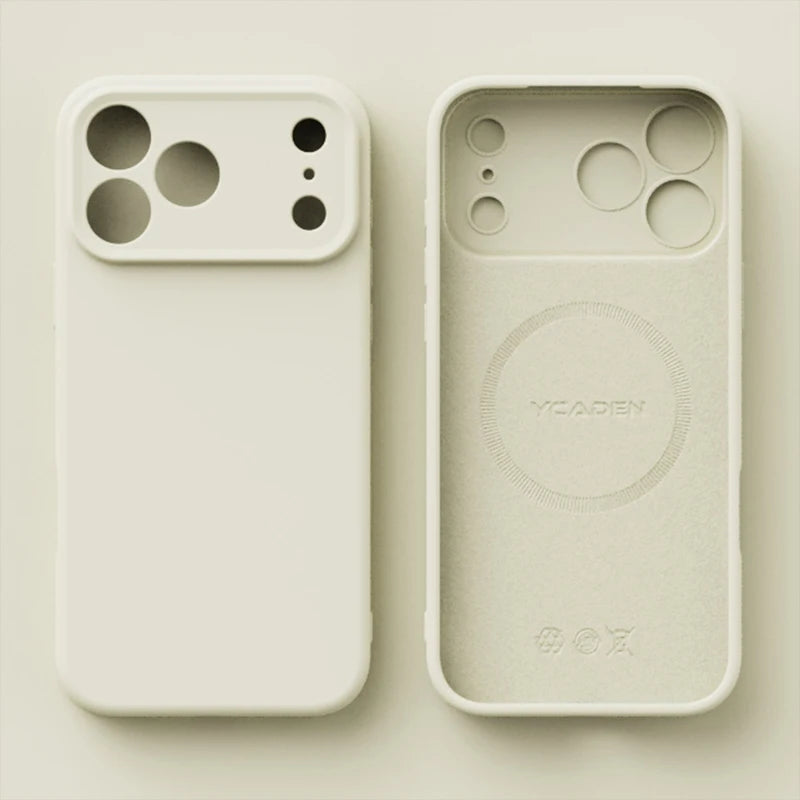 Original Liquid Silicone Magnetic Phone Case Iphone 17 16 15 14 13 12 Pro Max Plus Air Magsafe