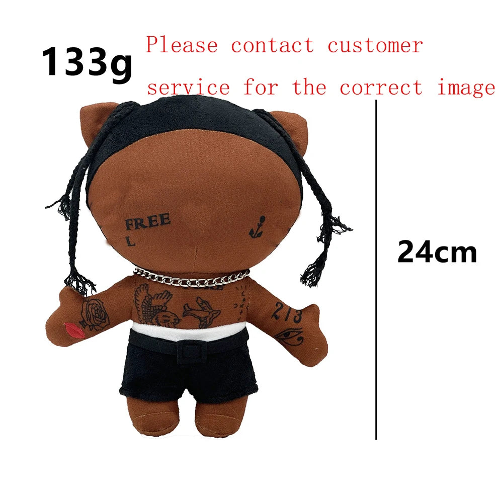 Hip-Hop Cat Plush Toy Doll – Rapper Style Stuffed Animal