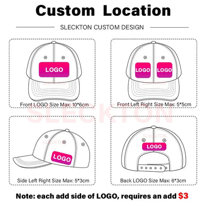 Custom Baseball Cap – Wholesale Embroidery & Print