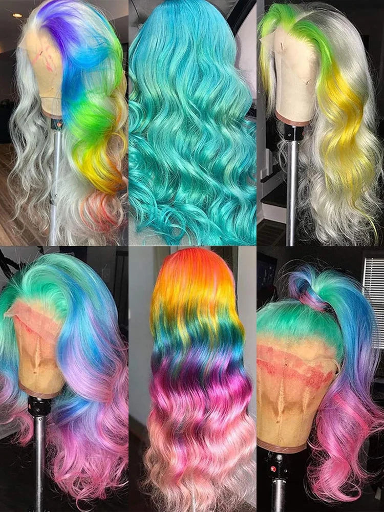 613 HD Lace Frontal Wig – Body Wave Blonde Human Hair 13x4 & 13x6