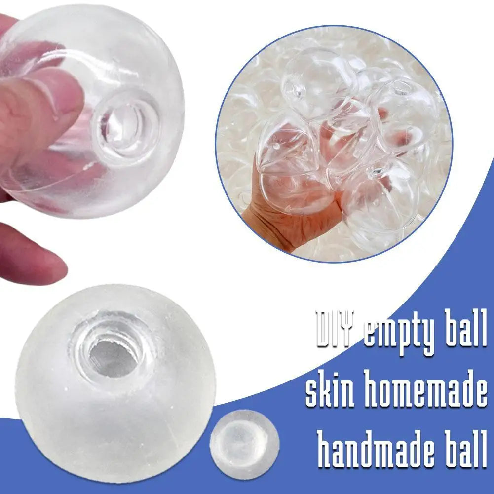 DIY Empty Ball Shell – Soft Slow Rebound Fidget & Stress Relief Toy