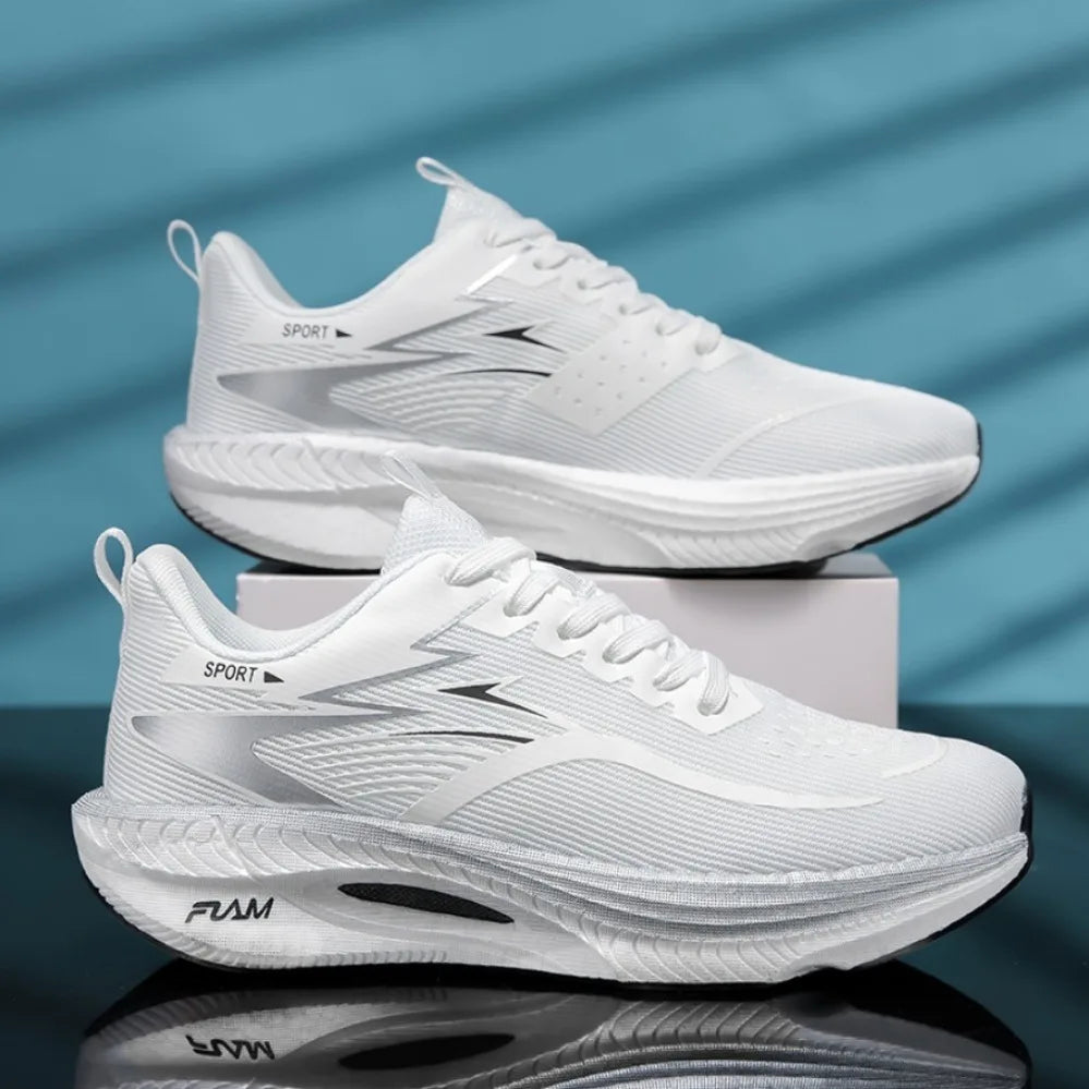 Mesh Running Sneakers – Unisex Sport Shoes with Cushioned Sole