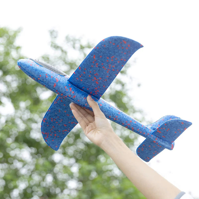 Large Foam Glider Plane Toy for Kids – 48cm Hand Throw Aircraft