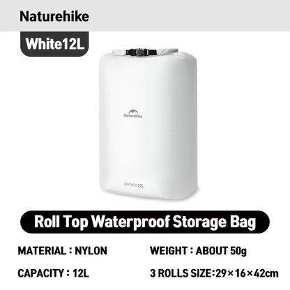 Naturehike Waterproof Dry Bag – Lightweight Roll Top Storage Sack
