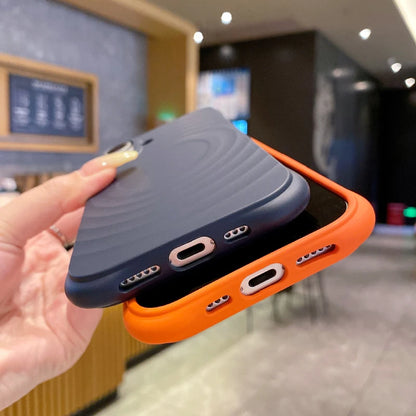 Water Ripple Silicone Magsafe Wireless Charge Magnetic Phone Case Iphone 17 Pro Max 15 14 13 16 Soft